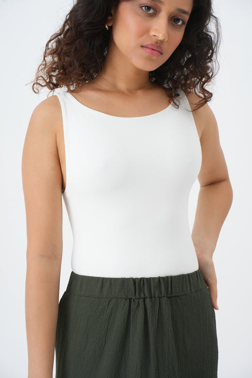 Boat neck top